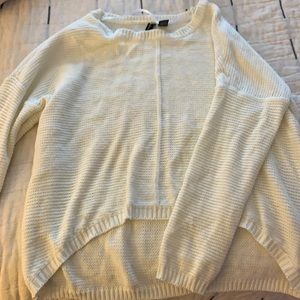 cream sweater
